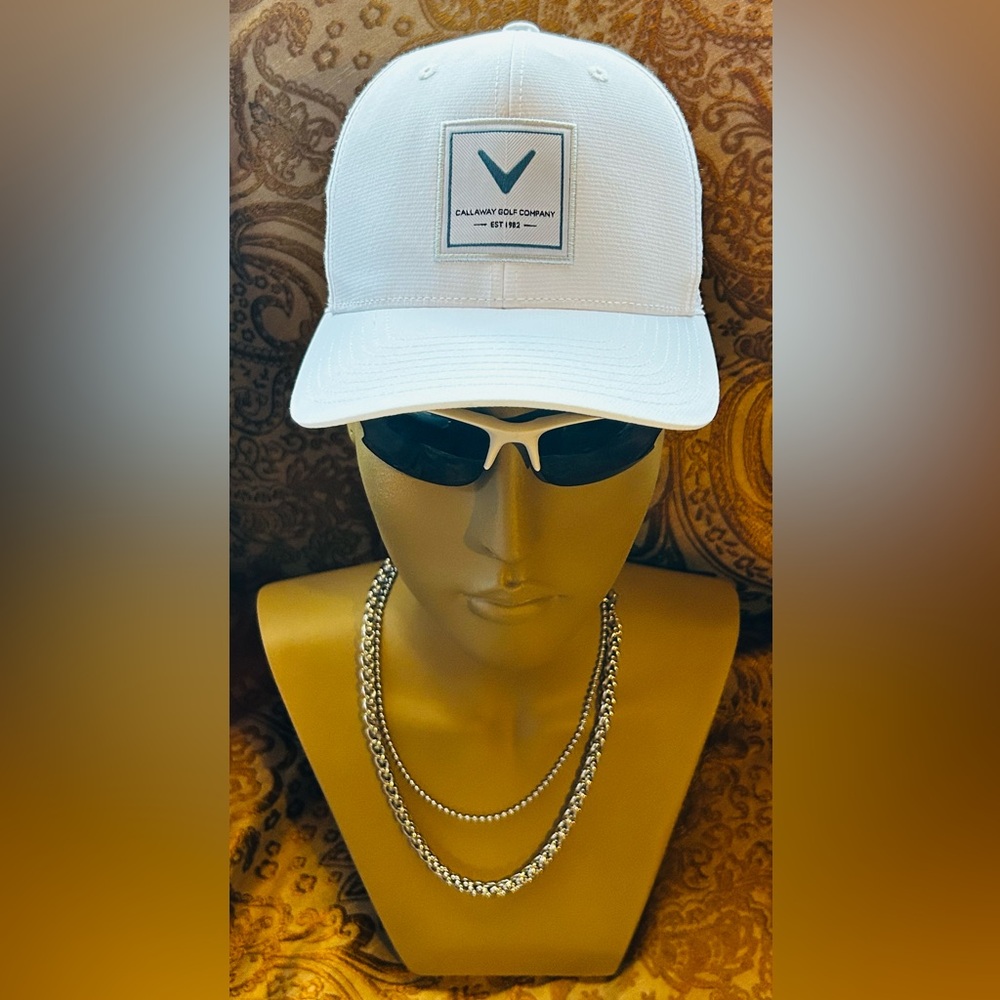 Callaway White Golf Hat with Logo